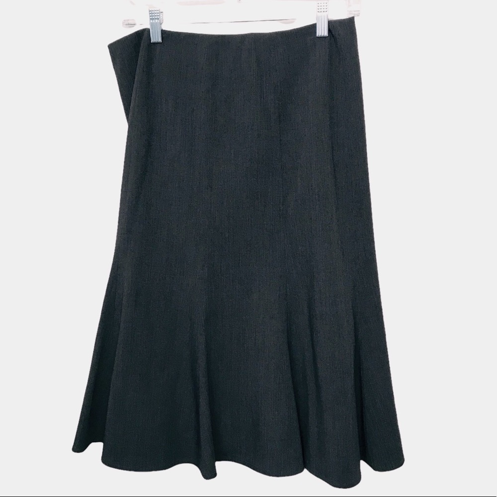 Evan Picone Essentials Gray Stretch Work Skirt Size 6
